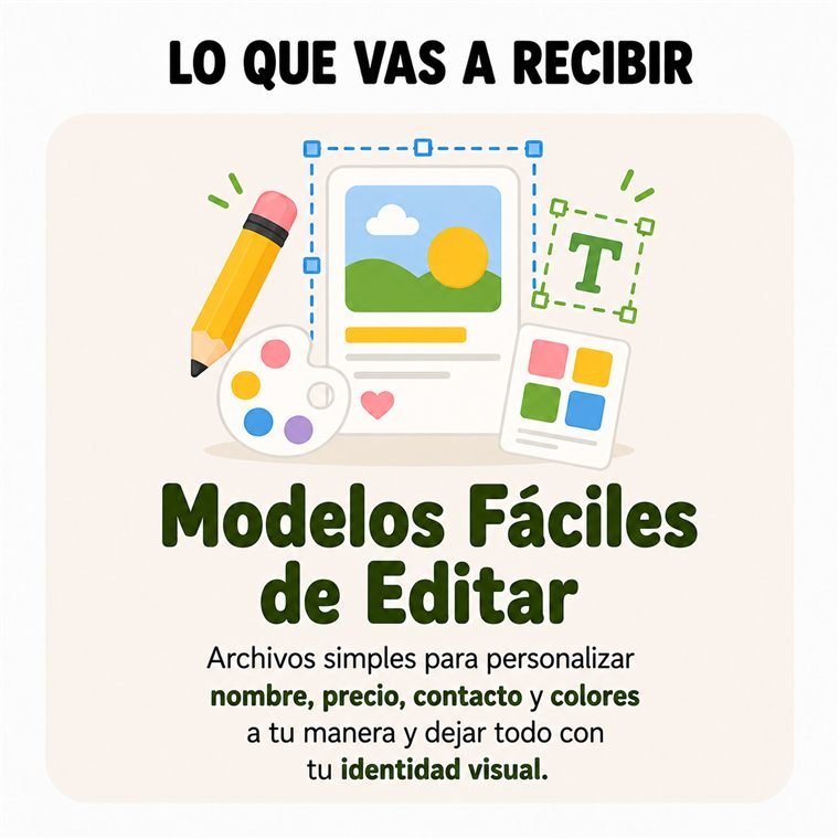 Modelos fáciles de editar